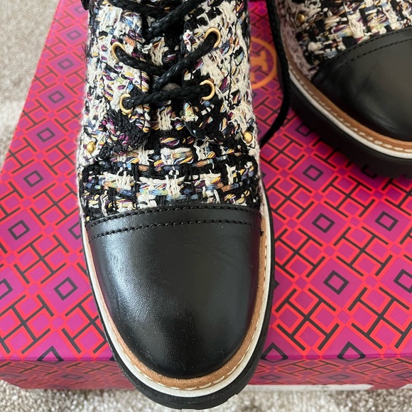 Tory Burch Tweed Booties - Picture 2 of 7